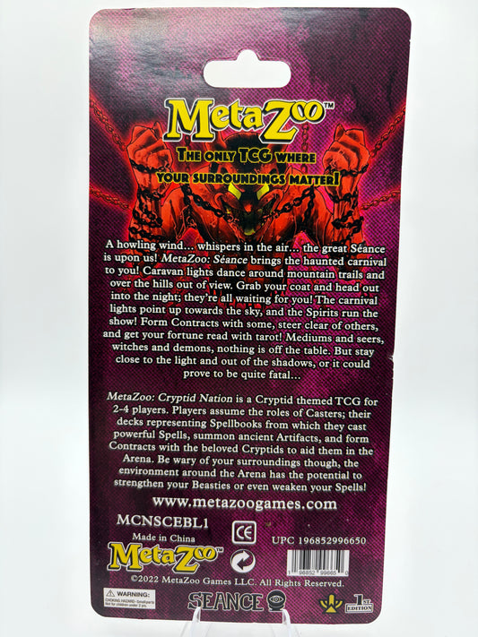 MetaZoo Seance 1st Edition Blister Pack Sealed Ghosts of the Sloss Furnaces