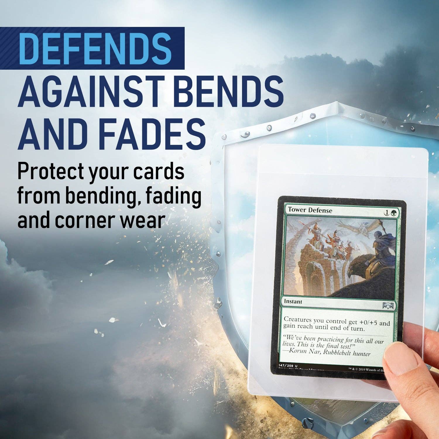 40 Pack Semi-Rigid Card Holders - Grading Submission Sleeves for Standard & Thick Trading Cards