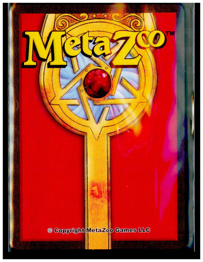 Cement Worm 81/165 Silver Seance First Edition MetaZoo Near Mint