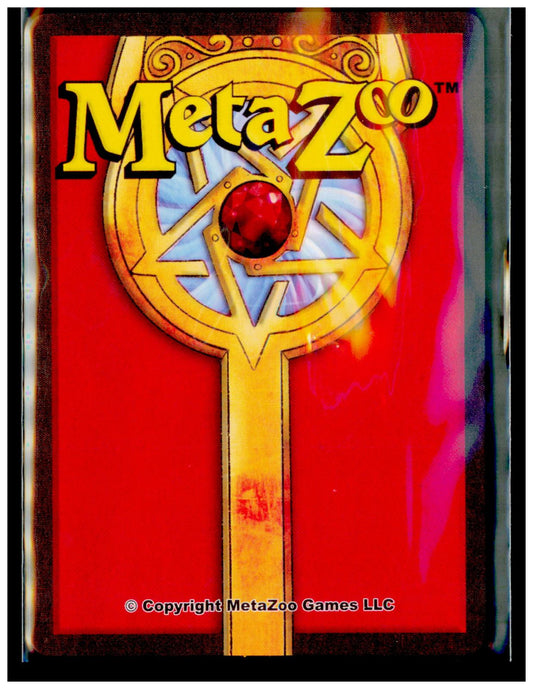 Cement Worm 81/165 Silver Seance First Edition MetaZoo Near Mint