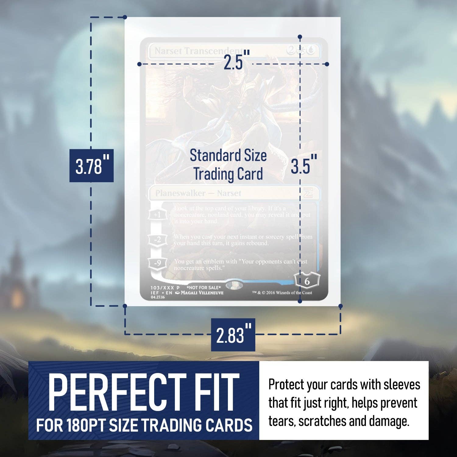 100 Count - 180PT Thick Penny Sleeves For Memorabilia Cards | Archival-Safe Soft Protection